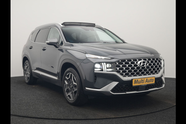 Hyundai Santa Fe 1.6 T-GDI Comfort Smart Sky PHEV 266pk Dealer O.H. | Trekhaak Afn. | Panodak | Adaptive Cruise | Camera | Krell Audio | Lederen Sportstoelen Verwarmd | Apple Carplay | Keyless | Blis | Stuur Verwarmd | Navigatie | DAB | Plug In Hybrid