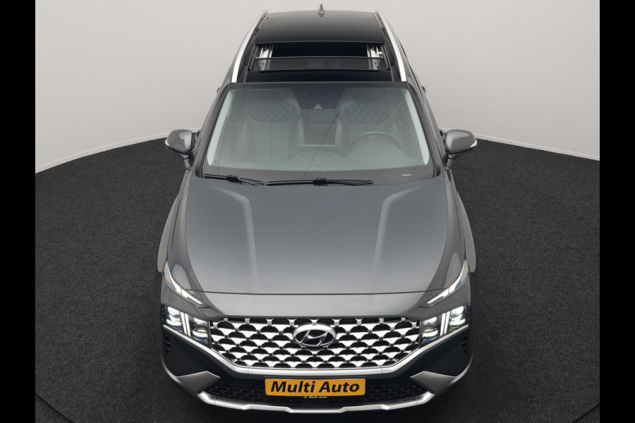 Hyundai Santa Fe 1.6 T-GDI Comfort Smart Sky PHEV 266pk Dealer O.H. | Trekhaak Afn. | Panodak | Adaptive Cruise | Camera | Krell Audio | Lederen Sportstoelen Verwarmd | Apple Carplay | Keyless | Blis | Stuur Verwarmd | Navigatie | DAB | Plug In Hybrid