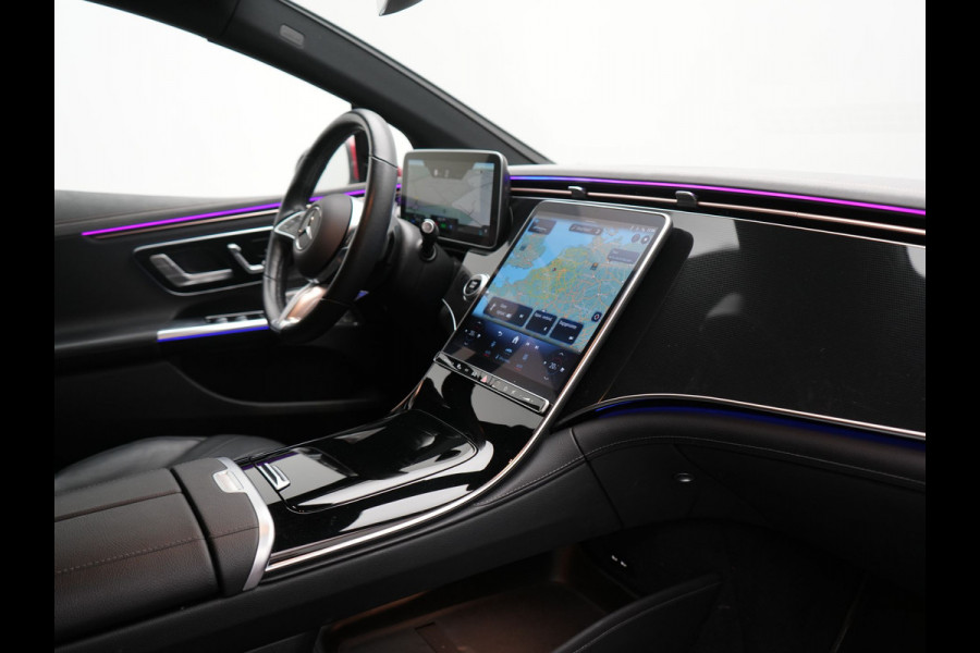 Mercedes-Benz EQE 350 Advantage 100 kWh 292pk Dealer O.H. | Adaptive Cruise | Luchtvering | Burmester Audio | Digital Light | 360 Camera | Lederen Sportstoelen Memory & Verwarmd | Sfeerverlichting | Keyless | Apple Carplay | Virtual | Navigatie |