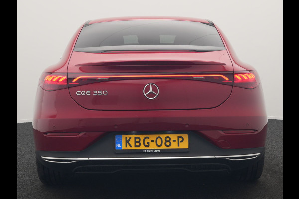 Mercedes-Benz EQE 350 Advantage 100 kWh 292pk Dealer O.H. | Adaptive Cruise | Luchtvering | Burmester Audio | Digital Light | 360 Camera | Lederen Sportstoelen Memory & Verwarmd | Sfeerverlichting | Keyless | Apple Carplay | Virtual | Navigatie |