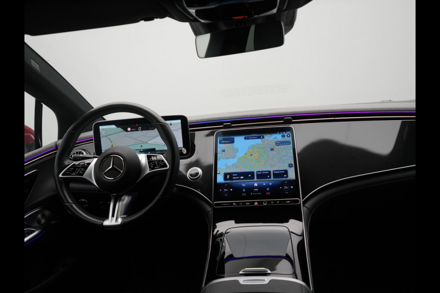 Mercedes-Benz EQE 350 Advantage 100 kWh 292pk Dealer O.H. | Adaptive Cruise | Luchtvering | Burmester Audio | Digital Light | 360 Camera | Lederen Sportstoelen Memory & Verwarmd | Sfeerverlichting | Keyless | Apple Carplay | Virtual | Navigatie |