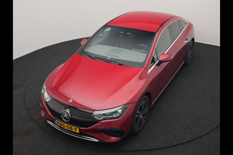 Mercedes-Benz EQE 350 Advantage 100 kWh 292pk Dealer O.H. | Adaptive Cruise | Luchtvering | Burmester Audio | Digital Light | 360 Camera | Lederen Sportstoelen Memory & Verwarmd | Sfeerverlichting | Keyless | Apple Carplay | Virtual | Navigatie |