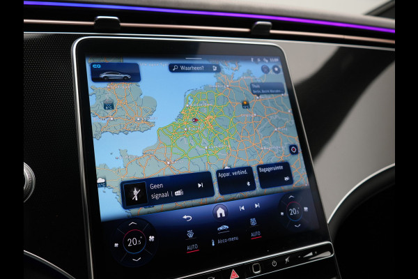 Mercedes-Benz EQE 350 Advantage 100 kWh 292pk Dealer O.H. | Adaptive Cruise | Luchtvering | Burmester Audio | Digital Light | 360 Camera | Lederen Sportstoelen Memory & Verwarmd | Sfeerverlichting | Keyless | Apple Carplay | Virtual | Navigatie |