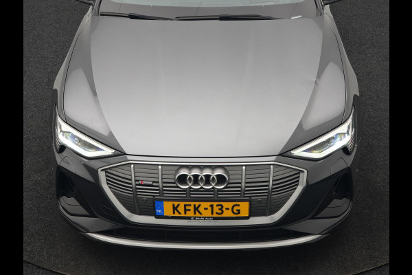 Audi e-tron 50 Quattro 2x S Line 313pk 71 kWh Dealer O.H INCL BTW | Luchtvering | Panodak | Head Up | Adaptive Cruise | Sfeerverlichting | Lederen Sportstoelen Verwarmd | Keyless | Navigatie | 20"L.M | DAB | Virtual |