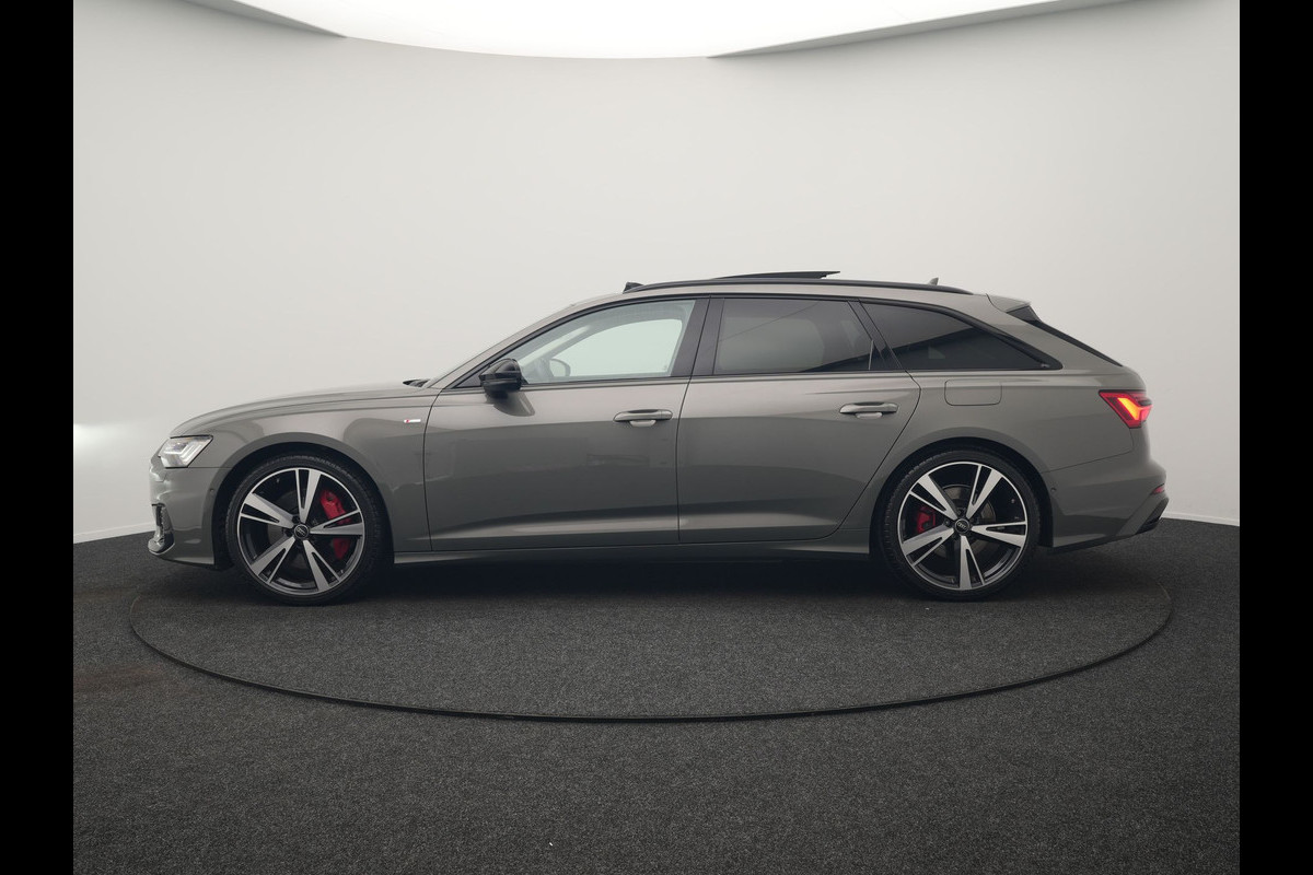 Audi A6 Avant 55 TFSI e Quattro Facelift S Line Competition PHEV 367pk | Trekhaak Af Fabriek | Panodak | Adaptive Cruise | 360 Camera | Matrix LED | Bang & Olufsen Sound | Lederen Comfortstoelen Memory & Massage & Ventilatie | Keyless | Stuur Verwarmd | Plug In Hybrid |