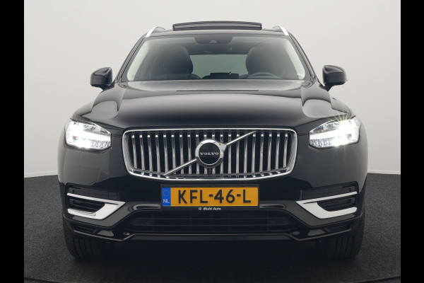 Volvo XC90 T8 Recharge AWD Inscription 7 Persoons PHEV 394pk | Panodak | Adaptive Cruise | Camera | Lederen Sportstoelen Memory & Verwarmd | Stuur Verwarmd | Keyless | Blis | Apple Carplay | Navigatie | DAB | Plug In Hybrid |