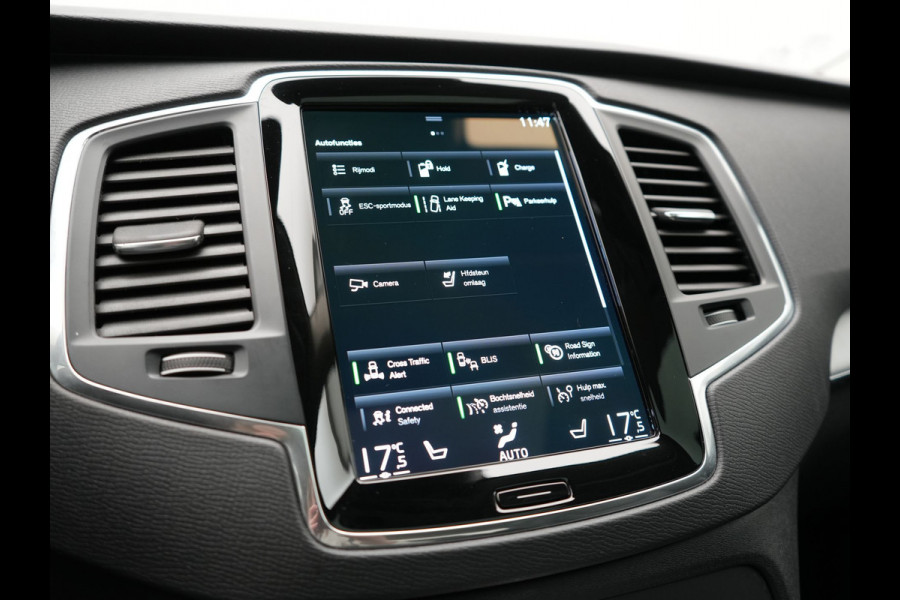 Volvo XC90 T8 Recharge AWD Inscription 7 Persoons PHEV 394pk | Panodak | Adaptive Cruise | Camera | Lederen Sportstoelen Memory & Verwarmd | Stuur Verwarmd | Keyless | Blis | Apple Carplay | Navigatie | DAB | Plug In Hybrid |