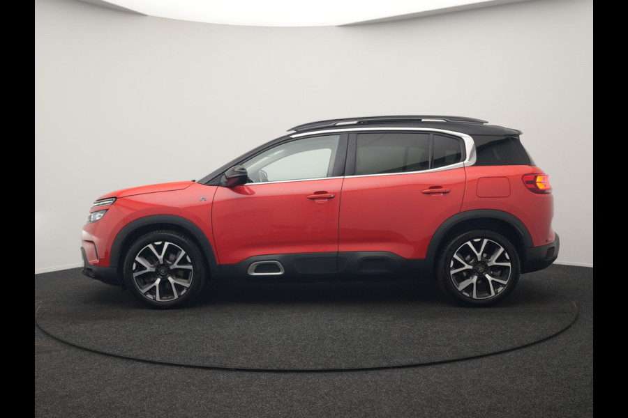 Citroën C5 Aircross 1.6 Shine PHEV 225pk Dealer O.H. | Panodak | Adaptive Cruise | 360 Camera | Lederen Comfortstoelen Massage & Memory | Keyless | Blis | Stoelverwarming | 19"L.M | Navigatie | DAB | Plug In Hybrid |