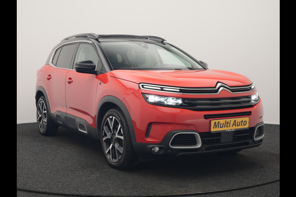 Citroën C5 Aircross 1.6 Shine PHEV 225pk Dealer O.H. | Panodak | Adaptive Cruise | 360 Camera | Lederen Comfortstoelen Massage & Memory | Keyless | Blis | Stoelverwarming | 19"L.M | Navigatie | DAB | Plug In Hybrid |