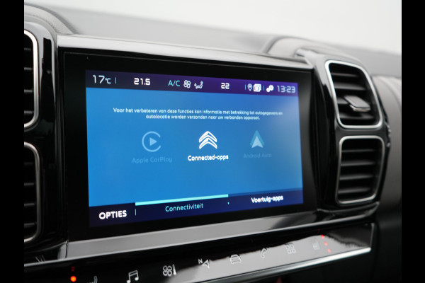 Citroën C5 Aircross 1.6 Shine PHEV 225pk Dealer O.H. | Panodak | Adaptive Cruise | 360 Camera | Lederen Comfortstoelen Massage & Memory | Keyless | Blis | Stoelverwarming | 19"L.M | Navigatie | DAB | Plug In Hybrid |