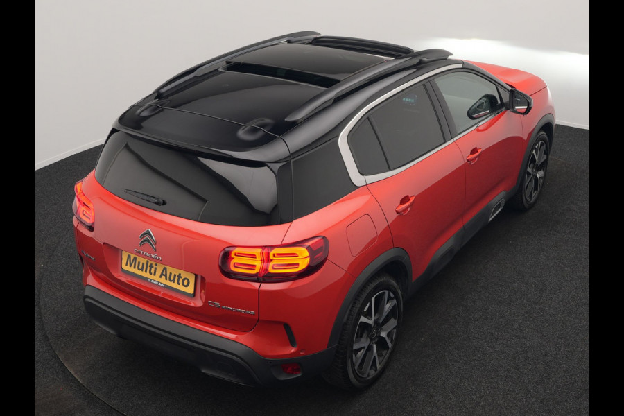 Citroën C5 Aircross 1.6 Shine PHEV 225pk Dealer O.H. | Panodak | Adaptive Cruise | 360 Camera | Lederen Comfortstoelen Massage & Memory | Keyless | Blis | Stoelverwarming | 19"L.M | Navigatie | DAB | Plug In Hybrid |