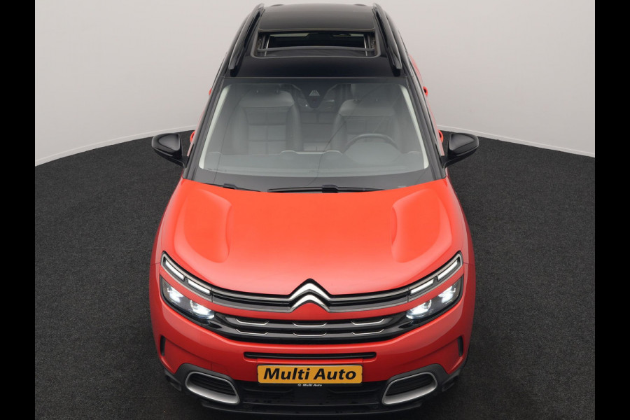 Citroën C5 Aircross 1.6 Shine PHEV 225pk Dealer O.H. | Panodak | Adaptive Cruise | 360 Camera | Lederen Comfortstoelen Massage & Memory | Keyless | Blis | Stoelverwarming | 19"L.M | Navigatie | DAB | Plug In Hybrid |