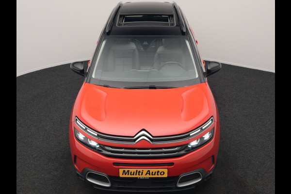 Citroën C5 Aircross 1.6 Shine PHEV 225pk Dealer O.H. | Panodak | Adaptive Cruise | 360 Camera | Lederen Comfortstoelen Massage & Memory | Keyless | Blis | Stoelverwarming | 19"L.M | Navigatie | DAB | Plug In Hybrid |