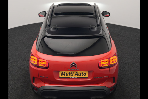 Citroën C5 Aircross 1.6 Shine PHEV 225pk Dealer O.H. | Panodak | Adaptive Cruise | 360 Camera | Lederen Comfortstoelen Massage & Memory | Keyless | Blis | Stoelverwarming | 19"L.M | Navigatie | DAB | Plug In Hybrid |