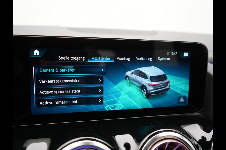Mercedes-Benz EQA 250+ Business Line 74 kWh LONG RANGE 191pk Dealer O.H. | MBUX Widescreen Navi | Camera | Sfeerverlichting | 18"L.M | Sportstoelen Verwarmd | Apple Carplay | Cruise Control | Navigatie | DAB |