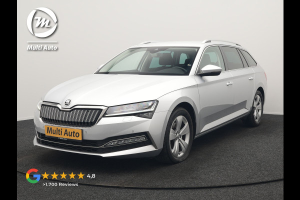 Škoda Superb Combi 1.4 TSI iV Business Edition PHEV 218pk Dealer O.H. | Adaptive Cruise | Camera | Voorstoelen Verwarmd | Apple Carplay | Crystal LED | Navigatie | Virtual Cockpit | DAB |