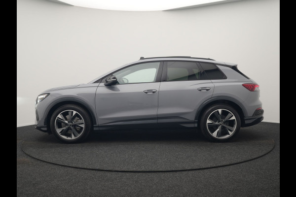 Audi Q4 e-tron 45 Quattro Edition 76,6 kWh 265pk Dealer O.H. | Panodak | Sonos Audio | Camera | Sfeerverlichting | Lederen Sportstoelen Verwarmd | Apple Carplay | Navigatie | DAB | 20"L.M |