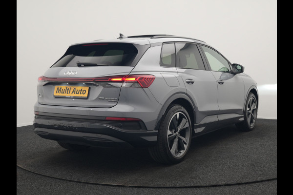 Audi Q4 e-tron 45 Quattro Edition 76,6 kWh 265pk Dealer O.H. | Panodak | Sonos Audio | Camera | Sfeerverlichting | Lederen Sportstoelen Verwarmd | Apple Carplay | Navigatie | DAB | 20"L.M |