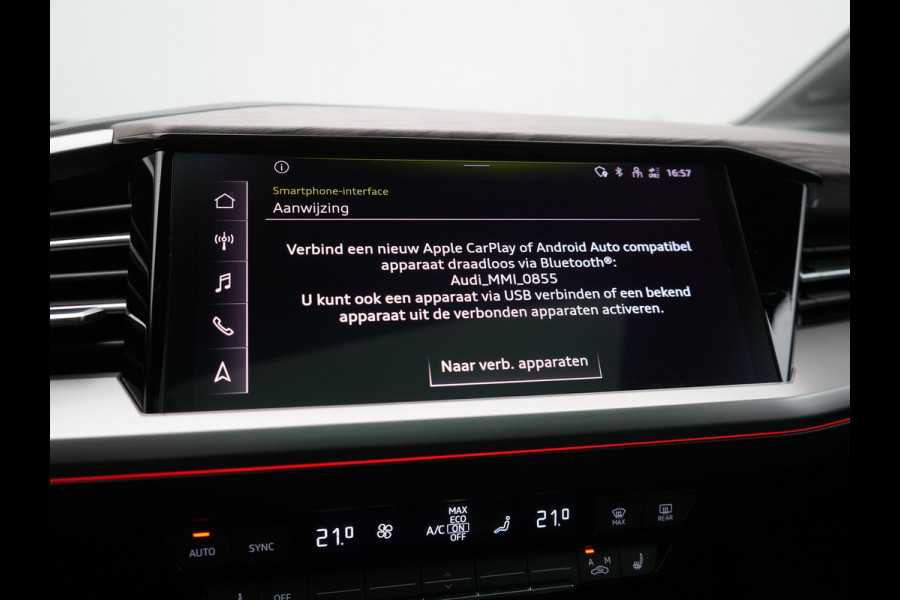 Audi Q4 e-tron 45 Quattro Edition 76,6 kWh 265pk Dealer O.H. | Panodak | Sonos Audio | Camera | Sfeerverlichting | Lederen Sportstoelen Verwarmd | Apple Carplay | Navigatie | DAB | 20"L.M |