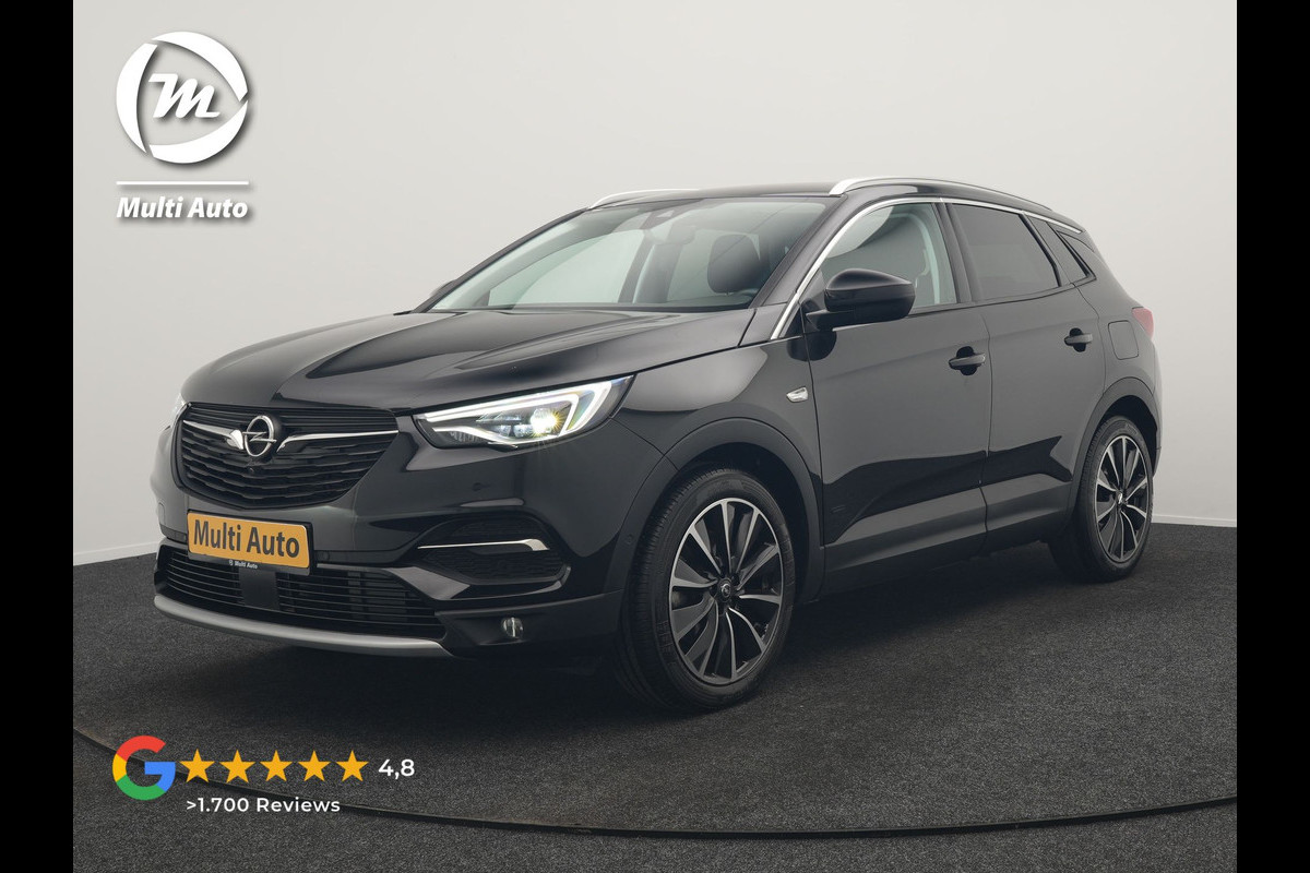 Opel Grandland X 1.6 Turbo 4x4 Ultimate PHEV 300pk Dealer O.H. | 360 Camera | Cruise Control | Lederen Sportstoelen Memory & Ventilatie | Stoelverwarming | Keyless | Blis | Led Koplampen | Apple Carplay | Park Assist | Navigatie | DAB | Plug In Hybrid |