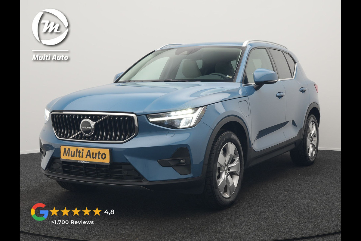 Volvo XC40 T5 Plus Bright PHEV 262pk Dealer O.H | Trekhaak Af Fabriek | Camera | Adaptive Cruise | Harman & Kardon | Lederen Sportstoelen Memory & Verwarmd | Keyless | Blis | Stuur Verwarmd | Navigatie | Virtual | 18"L.M | DAB |