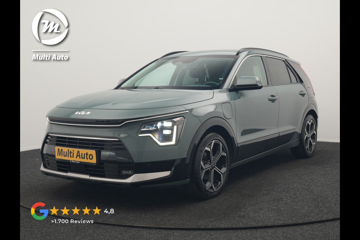 Kia Niro 1.6 GDi ExecutiveLine PHEV 182pk Dealer O.H. | Trekhaak Afn. | Adaptive Cruise | Head Up | Lederen Sportstoelen Memory & Ventilatie | Harman & Kardon | Camera | Stoelen & Stuur Verwarmd | Blis | Apple Carplay | DAB | Plug In Hybrid |