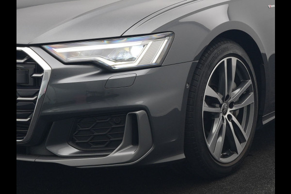 Audi A6 Avant 50 TFSI e quattro S-Line PHEV 300pk Dealer O.H | Panodak | Head Up | Adaptive Cruise | Lederen Sportstoelen Memory & Verwarmd | S Sportstuur Verwarmd | Apple Carplay | Blis | Sfeerverlichting | Keyless | Navigatie | Virtual | DAB | 19" L. | Plug In Hybrid |