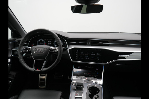 Audi A6 Avant 50 TFSI e quattro S-Line PHEV 300pk Dealer O.H | Panodak | Head Up | Adaptive Cruise | Lederen Sportstoelen Memory & Verwarmd | S Sportstuur Verwarmd | Apple Carplay | Blis | Sfeerverlichting | Keyless | Navigatie | Virtual | DAB | 19" L. | Plug In Hybrid |