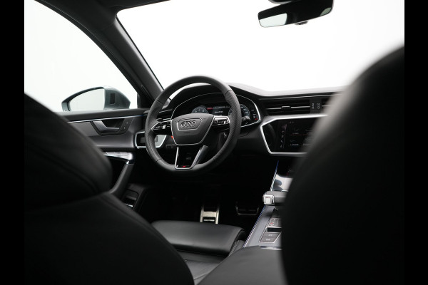 Audi A6 Avant 50 TFSI e quattro S-Line PHEV 300pk Dealer O.H | Panodak | Head Up | Adaptive Cruise | Lederen Sportstoelen Memory & Verwarmd | S Sportstuur Verwarmd | Apple Carplay | Blis | Sfeerverlichting | Keyless | Navigatie | Virtual | DAB | 19" L. | Plug In Hybrid |
