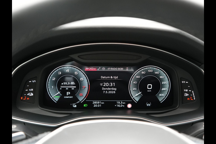 Audi A6 Avant 50 TFSI e quattro S-Line PHEV 300pk Dealer O.H | Panodak | Head Up | Adaptive Cruise | Lederen Sportstoelen Memory & Verwarmd | S Sportstuur Verwarmd | Apple Carplay | Blis | Sfeerverlichting | Keyless | Navigatie | Virtual | DAB | 19" L. | Plug In Hybrid |