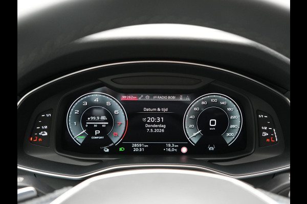 Audi A6 Avant 50 TFSI e quattro S-Line PHEV 300pk Dealer O.H | Panodak | Head Up | Adaptive Cruise | Lederen Sportstoelen Memory & Verwarmd | S Sportstuur Verwarmd | Apple Carplay | Blis | Sfeerverlichting | Keyless | Navigatie | Virtual | DAB | 19" L. | Plug In Hybrid |