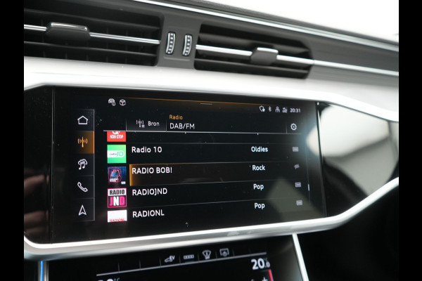 Audi A6 Avant 50 TFSI e quattro S-Line PHEV 300pk Dealer O.H | Panodak | Head Up | Adaptive Cruise | Lederen Sportstoelen Memory & Verwarmd | S Sportstuur Verwarmd | Apple Carplay | Blis | Sfeerverlichting | Keyless | Navigatie | Virtual | DAB | 19" L. | Plug In Hybrid |