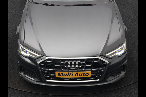 Audi A6 Avant 50 TFSI e quattro S-Line PHEV 300pk Dealer O.H | Panodak | Head Up | Adaptive Cruise | Lederen Sportstoelen Memory & Verwarmd | S Sportstuur Verwarmd | Apple Carplay | Blis | Sfeerverlichting | Keyless | Navigatie | Virtual | DAB | 19" L. | Plug In Hybrid |