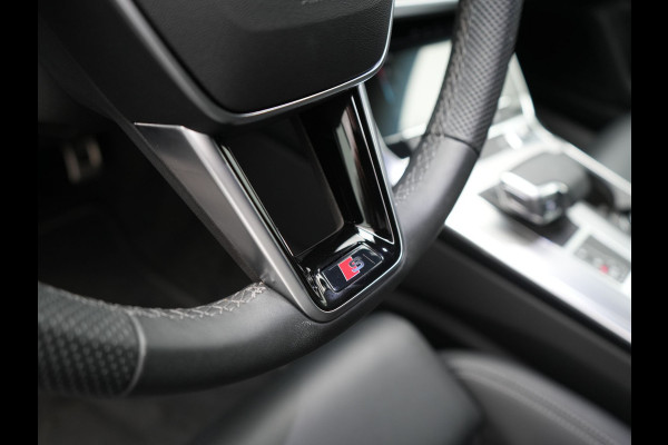Audi A6 Avant 50 TFSI e quattro S-Line PHEV 300pk Dealer O.H | Panodak | Head Up | Adaptive Cruise | Lederen Sportstoelen Memory & Verwarmd | S Sportstuur Verwarmd | Apple Carplay | Blis | Sfeerverlichting | Keyless | Navigatie | Virtual | DAB | 19" L. | Plug In Hybrid |