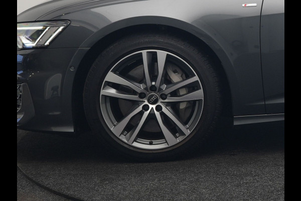 Audi A6 Avant 50 TFSI e quattro S-Line PHEV 300pk Dealer O.H | Panodak | Head Up | Adaptive Cruise | Lederen Sportstoelen Memory & Verwarmd | S Sportstuur Verwarmd | Apple Carplay | Blis | Sfeerverlichting | Keyless | Navigatie | Virtual | DAB | 19" L. | Plug In Hybrid |