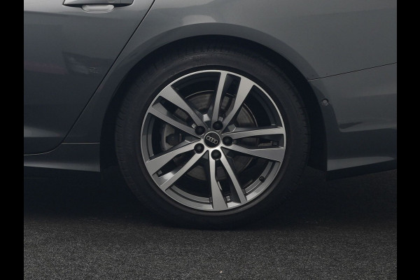 Audi A6 Avant 50 TFSI e quattro S-Line PHEV 300pk Dealer O.H | Panodak | Head Up | Adaptive Cruise | Lederen Sportstoelen Memory & Verwarmd | S Sportstuur Verwarmd | Apple Carplay | Blis | Sfeerverlichting | Keyless | Navigatie | Virtual | DAB | 19" L. | Plug In Hybrid |
