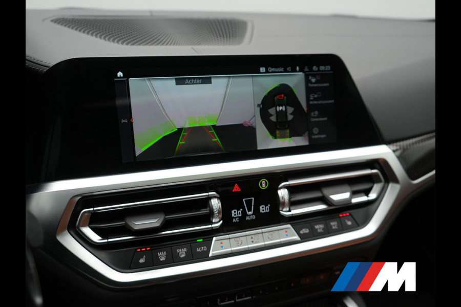 BMW 4 Serie Gran Coupé 430i M Sport 245pk Dealer O.H Sanremo Green | Panodak | Lederen Competition Stoelen Memory & Verwarmd | Adaptive Onderstel | 360 Camera | Harman & Kardon | 19" L.M | Carbon | Apple Carplay | Navigatie | Blis | Virtual | DAB |