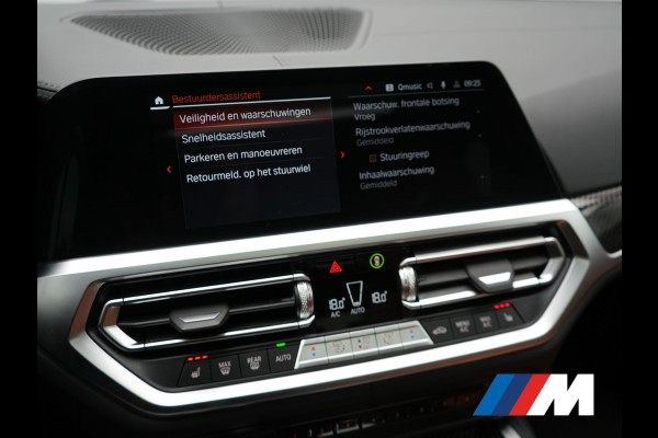 BMW 4 Serie Gran Coupé 430i M Sport 245pk Dealer O.H Sanremo Green | Panodak | Lederen Competition Stoelen Memory & Verwarmd | Adaptive Onderstel | 360 Camera | Harman & Kardon | 19" L.M | Carbon | Apple Carplay | Navigatie | Blis | Virtual | DAB |