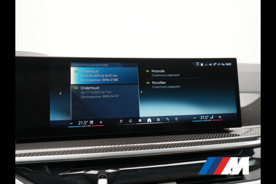 BMW X5 xDrive50e M Sport PHEV 490pk | SOH 96,3 Dealer O.H. | Panodak | Luchtvering | Laser LED | Adaptive Cruise | Harman & Kardon | Comfortstoelen Memory & Stoelventilatie | Head Up | 360 Camera | Apple Carplay | Plug In Hybrid