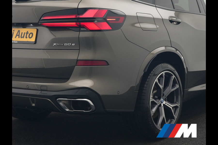BMW X5 xDrive50e M Sport PHEV 490pk | SOH 96,3 Dealer O.H. | Panodak | Luchtvering | Laser LED | Adaptive Cruise | Harman & Kardon | Comfortstoelen Memory & Stoelventilatie | Head Up | 360 Camera | Apple Carplay | Plug In Hybrid