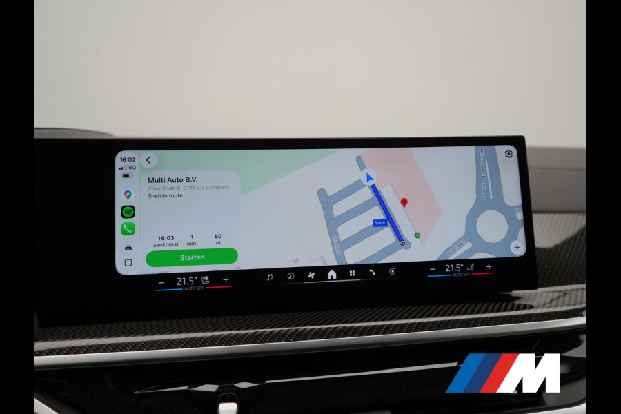 BMW X5 xDrive50e M Sport PHEV 490pk | SOH 96,3 Dealer O.H. | Panodak | Luchtvering | Laser LED | Adaptive Cruise | Harman & Kardon | Comfortstoelen Memory & Stoelventilatie | Head Up | 360 Camera | Apple Carplay | Plug In Hybrid