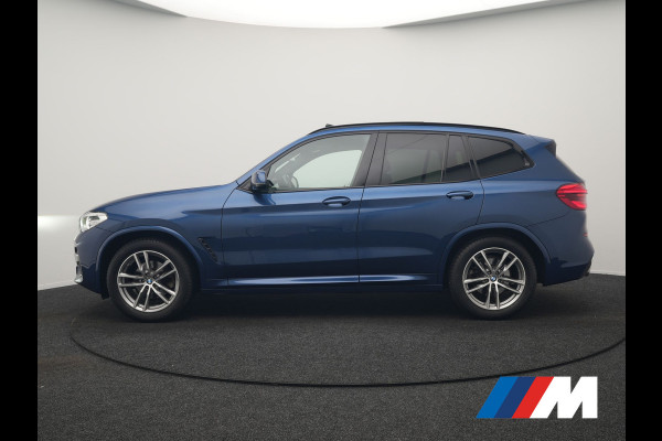 BMW X3 xDrive20i M Sport Shadow 184pk Dealer O.H | Trekhaak af Fabriek | Panodak | Adaptive Cruise | Sportstoelen Memory & Verwarmd | Harman Kardon |  Head Up | 19"L.M | BLIS |