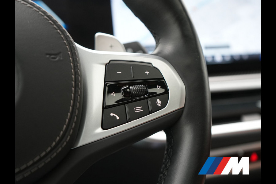 BMW X5 xDrive50e M Sport PHEV 490pk | SOH 96,3 Dealer O.H. | Panodak | Luchtvering | Laser LED | Adaptive Cruise | Harman & Kardon | Comfortstoelen Memory & Stoelventilatie | Head Up | 360 Camera | Apple Carplay | Plug In Hybrid