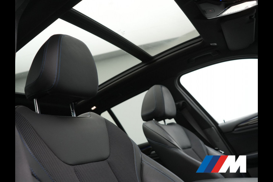 BMW X3 xDrive20i M Sport Shadow 184pk Dealer O.H | Trekhaak af Fabriek | Panodak | Adaptive Cruise | Sportstoelen Memory & Verwarmd | Harman Kardon |  Head Up | 19"L.M | BLIS |