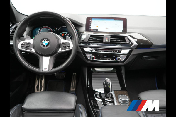 BMW X3 xDrive20i M Sport Shadow 184pk Dealer O.H | Trekhaak af Fabriek | Panodak | Adaptive Cruise | Sportstoelen Memory & Verwarmd | Harman Kardon |  Head Up | 19"L.M | BLIS |