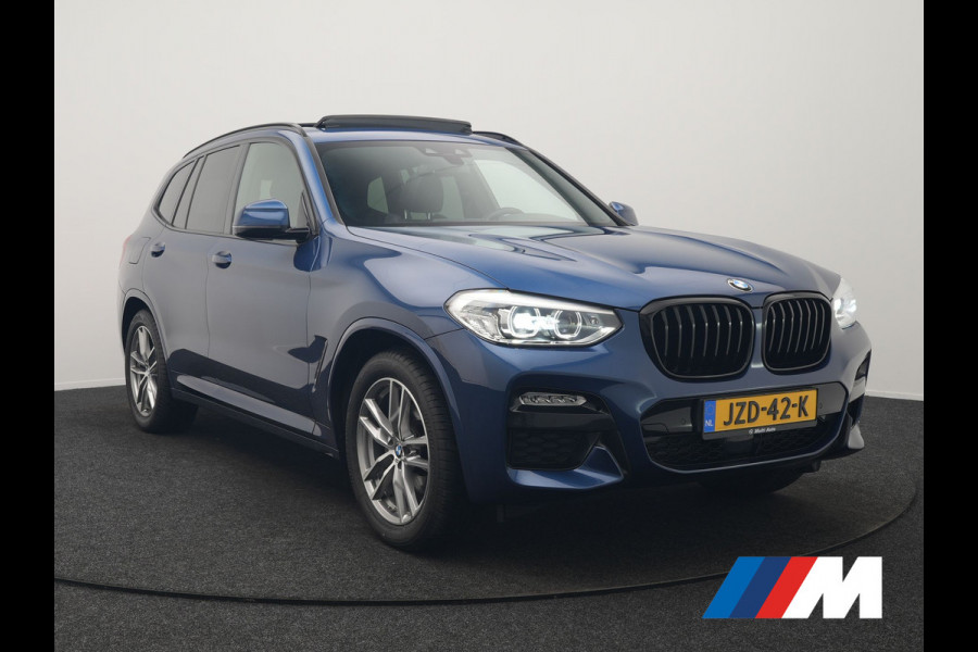 BMW X3 xDrive20i M Sport Shadow 184pk Dealer O.H | Trekhaak af Fabriek | Panodak | Adaptive Cruise | Sportstoelen Memory & Verwarmd | Harman Kardon |  Head Up | 19"L.M | BLIS |