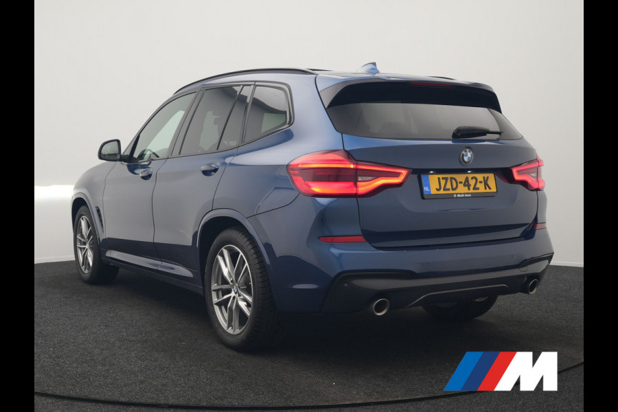 BMW X3 xDrive20i M Sport Shadow 184pk Dealer O.H | Trekhaak af Fabriek | Panodak | Adaptive Cruise | Sportstoelen Memory & Verwarmd | Harman Kardon |  Head Up | 19"L.M | BLIS |