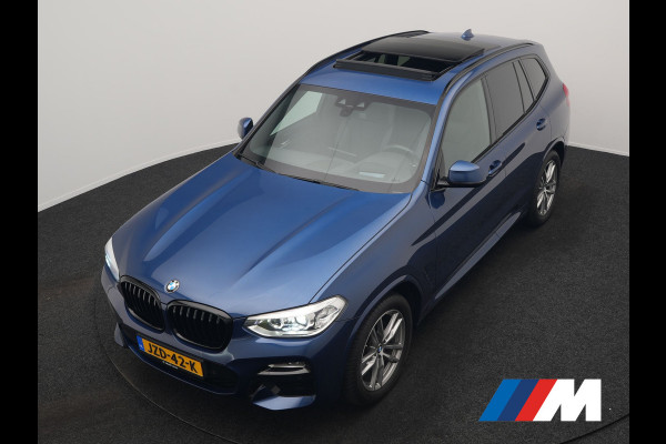 BMW X3 xDrive20i M Sport Shadow 184pk Dealer O.H | Trekhaak af Fabriek | Panodak | Adaptive Cruise | Sportstoelen Memory & Verwarmd | Harman Kardon |  Head Up | 19"L.M | BLIS |