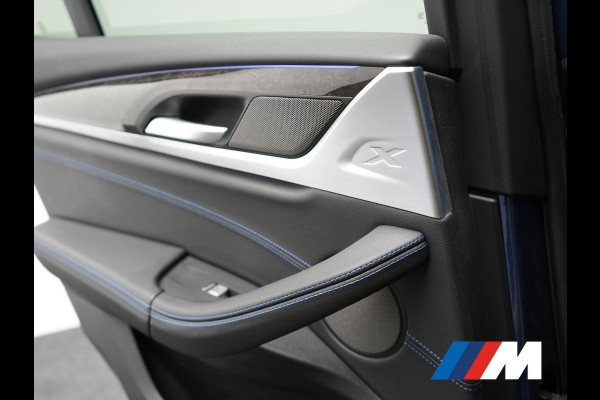 BMW X3 xDrive20i M Sport Shadow 184pk Dealer O.H | Trekhaak af Fabriek | Panodak | Adaptive Cruise | Sportstoelen Memory & Verwarmd | Harman Kardon |  Head Up | 19"L.M | BLIS |