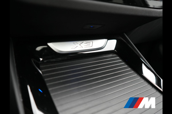 BMW X3 xDrive20i M Sport Shadow 184pk Dealer O.H | Trekhaak af Fabriek | Panodak | Adaptive Cruise | Sportstoelen Memory & Verwarmd | Harman Kardon |  Head Up | 19"L.M | BLIS |